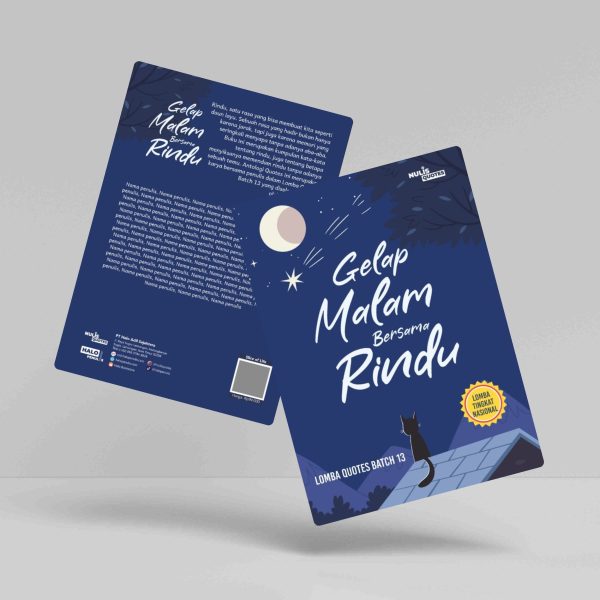 Buku Gelap Malam Bersama Rindu