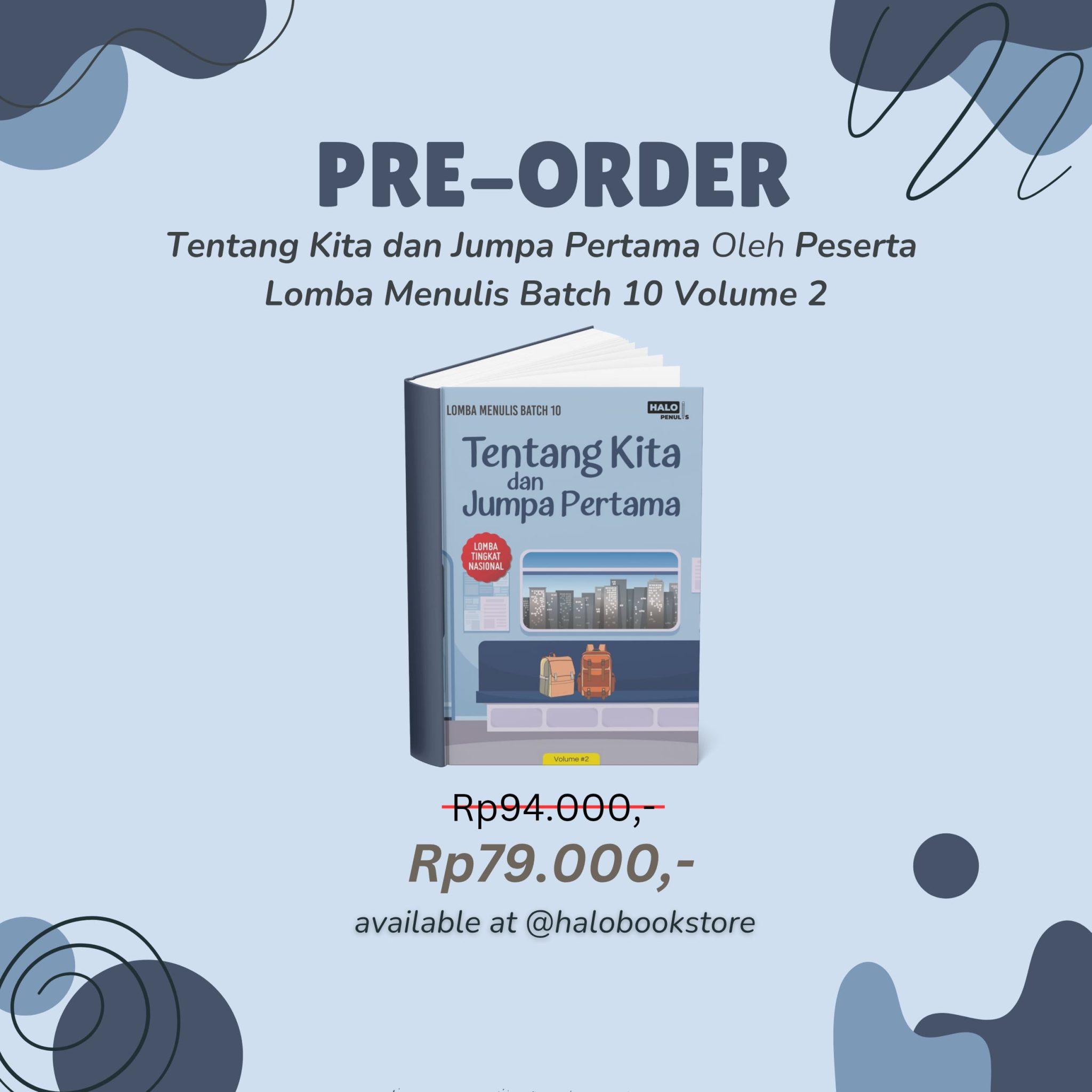 Jumpa Buku Tentang Kita dan Jumpa Pertama Jilid 1 - Halo Bookstore