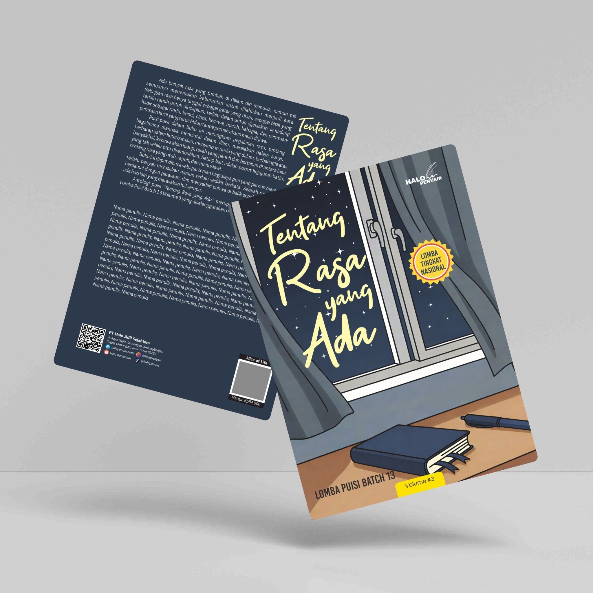 Buku Tentang Rasa yang Ada - Halo Bookstore